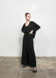 serien° umerica, wide pants in silk with elastic waistband