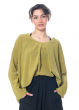 serien° umerica, longsleeve silk blouse with casual fit