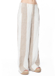 annette görtz, long linen trousers TABBI in striped design