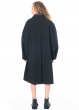 annette görtz, long and elegant organic wool coat Vivie 