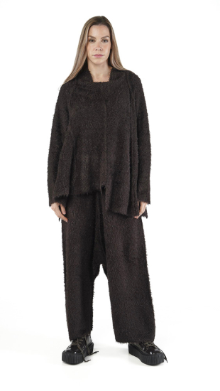 RUNDHOLZ, lässiger Seidenstrickpullover mit Fransen 2251650711