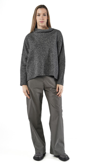 RUNDHOLZ  BLACK  LABEL, sweater with light collar 2253610704