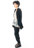 PAL OFFNER, stretchy and straight low crotch pants