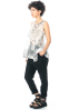 PAL OFFNER, stretchy and straight low crotch pants