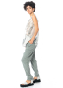 PAL OFFNER, stretchy and straight low crotch pants