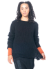 PAL OFFNER, slim, soft knit winter pullover made of fine wool blend