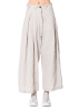 RUNDHOLZ, wide pleated linen pants 1251020107 