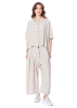 RUNDHOLZ, wide pleated linen pants 1251020107 