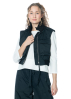 ULI SCHNEIDER, cropped bomber vest from satin-nylon