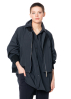 ULI SCHNEIDER, cotton taft bomber jacket with pockets and rib details