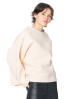 ULI SCHNEIDER, big sweater made from cotton sweat