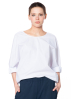 ULI SCHNEIDER, elastic backless blouse in light cotton