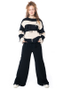 ULI SCHNEIDER, chunky knit big sweater with recycled cotton