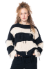 ULI SCHNEIDER, chunky knit big sweater with recycled cotton