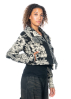 RUNDHOLZ,  Jacke aus Wolljacquard mit Blumenmuster 2241041104