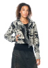 RUNDHOLZ,  Jacke aus Wolljacquard mit Blumenmuster 2241041104