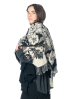 RUNDHOLZ, knit scarf with floral pattern 2241041401