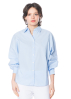 SoSUE, klassische Bluse ANTONIA SLIM mit Puffärmeln
