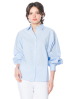 SoSUE, klassische Bluse ANTONIA SLIM mit Puffärmeln