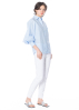 SoSUE, klassische Bluse ANTONIA SLIM mit Puffärmeln