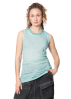 RUNDHOLZ, slim long top in semitransparent cotton 1241180804