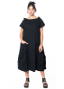 RUNDHOLZ, feminine dress with pockets in balloon cut 1241220906