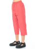HINDAHL & SKUDELNY, straight cut capri pants with elastic waistband 123H09