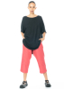 HINDAHL & SKUDELNY, straight cut capri pants with elastic waistband 123H09