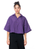 HINDAHL & SKUDELNY,  short blouse in fine taffeta 124B17