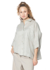 HINDAHL & SKUDELNY, boxy linen blouse 124B21