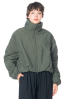 SoSUE, bomber jacket with pockets and collar in green