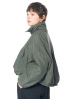 SoSUE, bomber jacket with pockets and collar in green