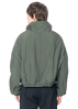 SoSUE, bomber jacket with pockets and collar in green