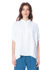 SoSUE, short-sleeved blouse COWBOY BUTTON LINEN