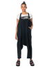 RUNDHOLZ, iconic linen suspender pants 1251390105