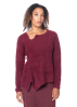 RUNDHOLZ, asymmetrischer Waschbärpullover 2241410704