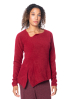 RUNDHOLZ, asymmetrischer Waschbärpullover 2241410704