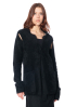 RUNDHOLZ, fitted knit jacket in raccoon hair 2241417102