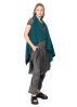 RUNDHOLZ, knitted racoon hair vest in asymmetric cut 1241417505