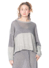 RUNDHOLZ, casual sweater in coated linen 1251440712