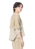 RUNDHOLZ, casual sweater in coated linen 1251440712