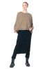 RUNDHOLZ, layered wool pants with ribbed hem 2241447604