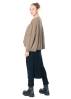 RUNDHOLZ, layered wool pants with ribbed hem 2241447604