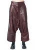 RUNDHOLZ, leather pants with low crotch 2241490105