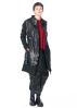 RUNDHOLZ, coat with glossy leather finish 2241491201