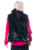 ULI SCHNEIDER, puffer vest with liquid nylon