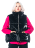 ULI SCHNEIDER, puffer vest with liquid nylon