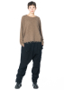 RUNDHOLZ, fringed knit virgin wool sweater 2241530702