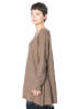 RUNDHOLZ, fringed tunic in fine virgin wool 2241537003