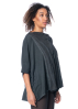 RUNDHOLZ, one size T-shirt with draping 1251560507